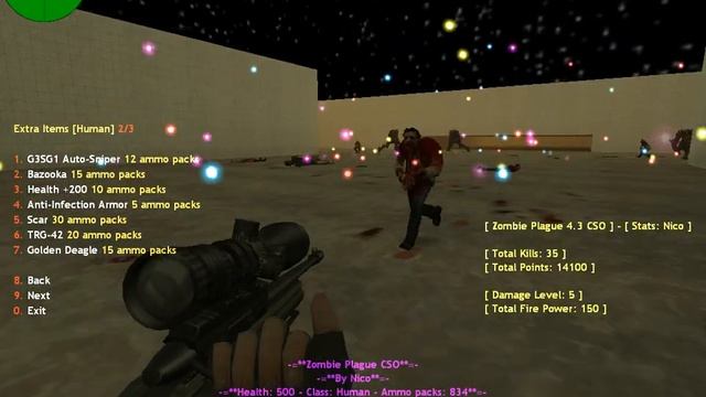 Counter Strike 1 6 [Zombie Plague 4.3 + CSO +Money][Download Link] 2021 смотреть онлайн