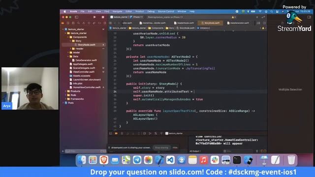 Composing UI with Texture in iOS смотреть онлайн