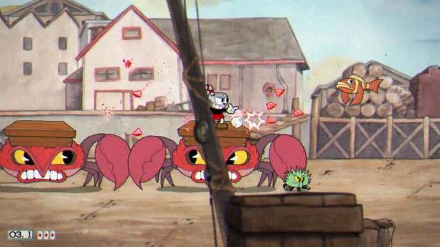 Онлайн прохождение Cuphead #4 "Ну русалочка, погоди!" смотреть онлайн