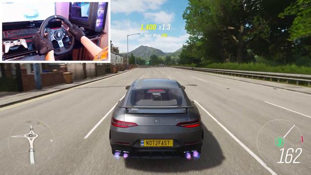 Forza Horizon 5 - Mercedes AMG GT63S 4 Door Coupe | Realistic Driving | Logitech G920 | FH5 Gamepla смотреть онлайн