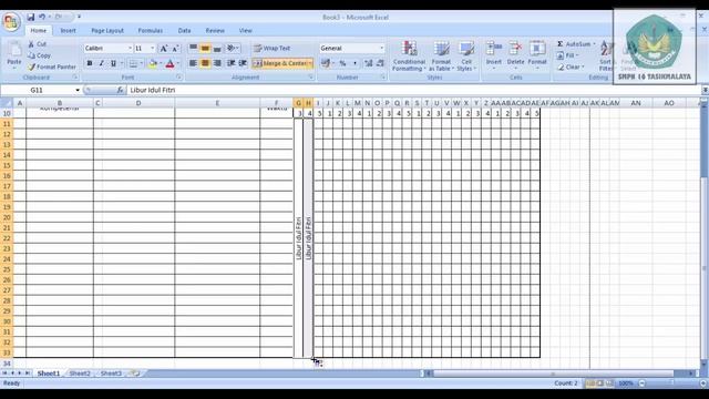 Membuat Format Program Semester dengan Microsoft Excel смотреть онлайн
