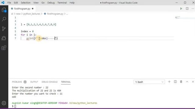 CHAPTER 15 :7.Enumerate Function In Python |python complete tutorial course| hindi| coder_brains|20 смотреть онлайн