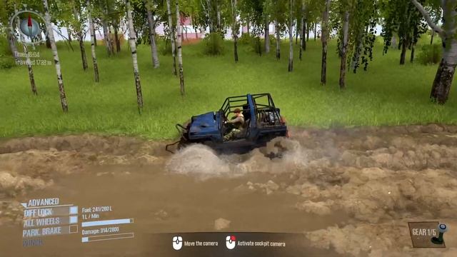 Spintires: MudRunner | Dump Truck Offroad| GAME PLAY 2022 смотреть онлайн