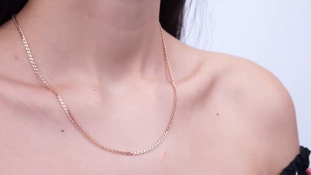ЦР240А2гЗ-С881. Цепочка Ювелирный завод Титан серебряная покрытая золотом 585 пробы. Двойной ромб. смотреть онлайн