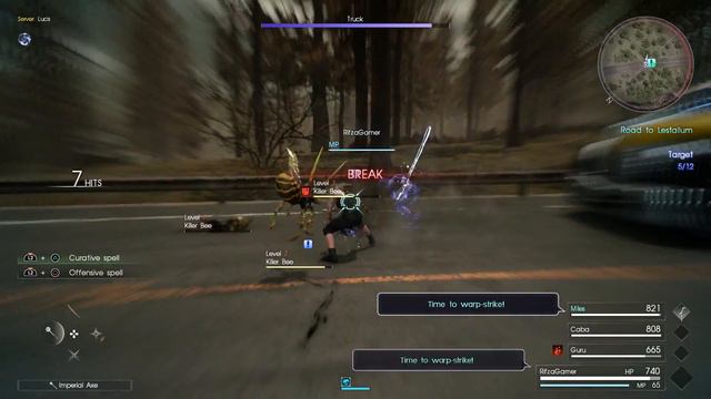 Final Fantasy XV Multiplayer Expansion Comrades Online Naga Extermination смотреть онлайн