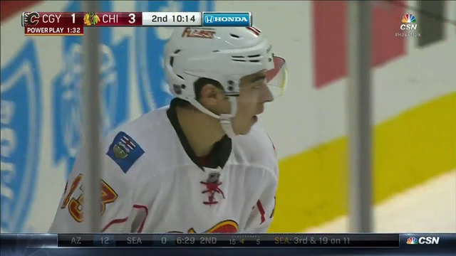 NHL. 2015~16. Calgary Flames - Chicago Blackhawks. 2 тайм. | Чикаго - Калгари . 15.11.15 НХЛ смотреть онлайн