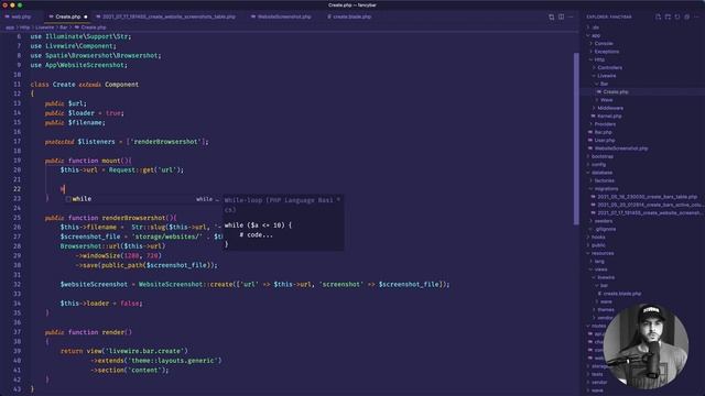 Save Website Screenshots to the Database in your SaaS - Building a SaaS - Episode 13 смотреть онлайн
