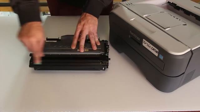 How to Clean the Corona Wire in Brother Imaging Drum DR360 in Brother Printers смотреть онлайн