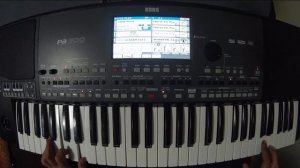 Как молоды мы были на синтезаторе cover (korg pa600)