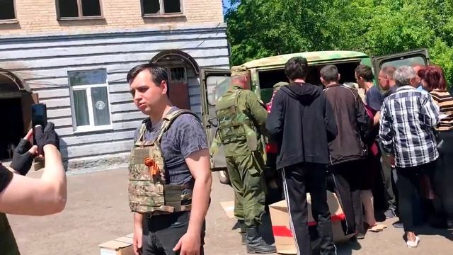 Гуманитарная помощь г. Волноваха Донецкой области смотреть онлайн