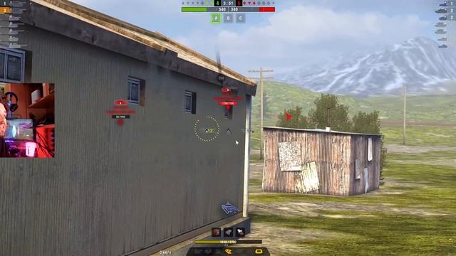 ПЕРЕИГРАТЬ УМНЫЙ Sheridan НА МЕДЛЕННОМ E100 ● СМОТРИ КАК ЭТО ЛЕГКО ● WoT Blitz