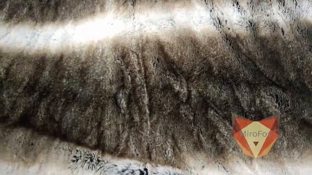 Искусственный мех / экомех шиншилла Mirofox смотреть онлайн