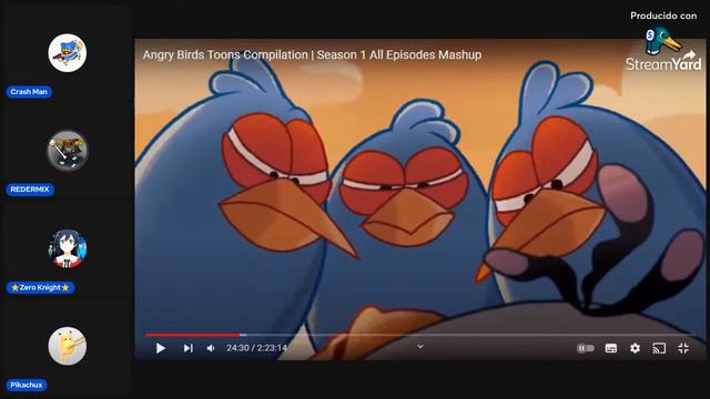 Viendo Angry Birds Toons con los GOD смотреть онлайн
