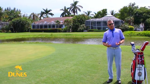 Chris Shaul Golf Tip (club selection for chipping) смотреть онлайн