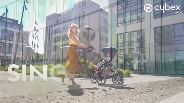 Cybex Gazelle S - универсальная детская коляска смотреть онлайн