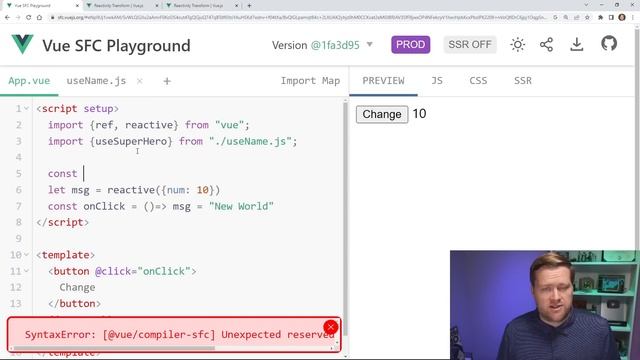 Stop Using .value with ref In Vue 3! Reactivity Transformed Explained! смотреть онлайн