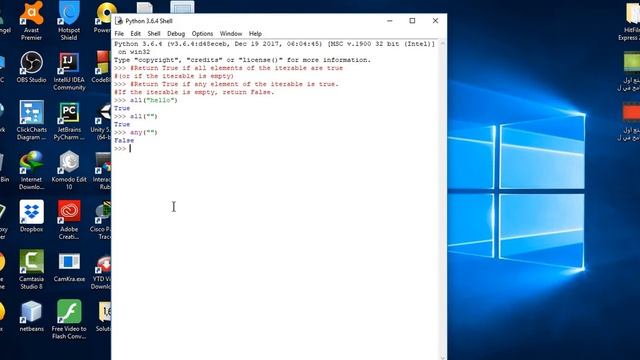 vPyDocs - all vs any functions - Return True if all elements of the iterable смотреть онлайн