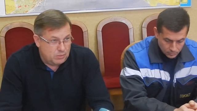 Изменение режима освещения улиц Мариуполя в осенне-зимний период смотреть онлайн