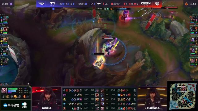 T1 (Faker Azir) Vs GEN (Chovy Tristana) HIGHLIGHTS | LCK Spring 2024