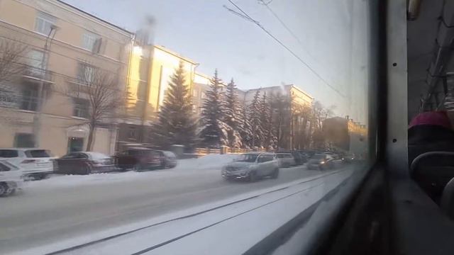 Поездка на трамвае КТМ-5 (71-605А) (1990 г.в), борт. 1377, маршрут 8 смотреть онлайн