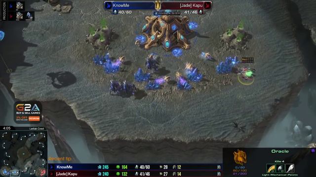 Knowme vs Jade Game 1 - RO16 desRow LotV Weekly #2 смотреть онлайн