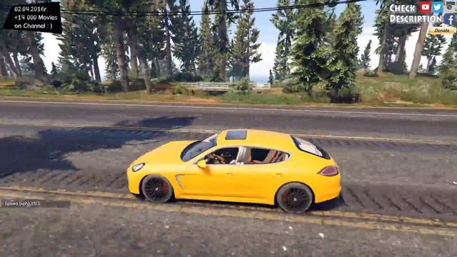 2010 Porshe Panamera Turbo - GTA V _REVIEW