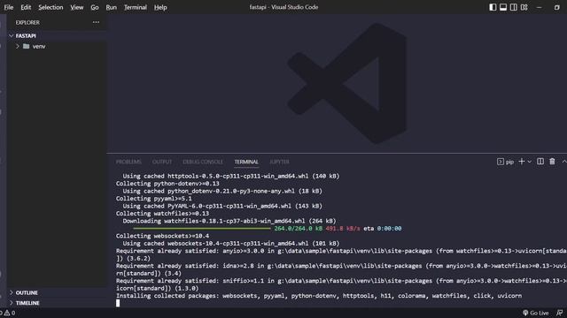 How to install FastAPI Python 2023 - Step by Step #fastapi смотреть онлайн