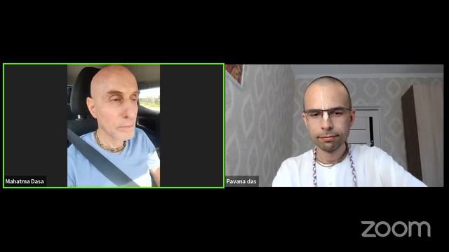 Е.М. Махатма д. и Павана д. | Прабхупада саджатия. Интервью смотреть онлайн