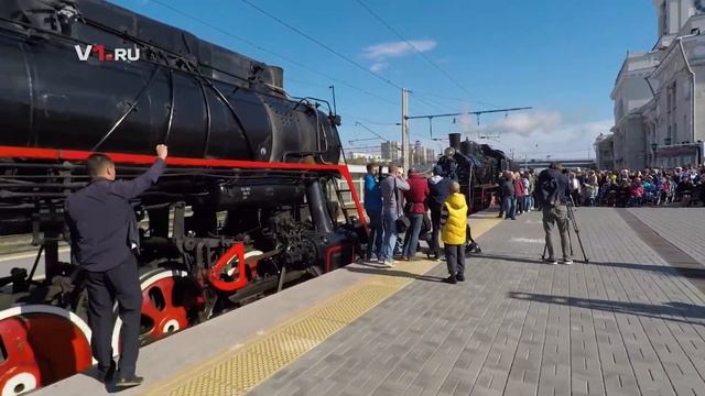 На вокзал «Волгоград-1» прибыли паровозы смотреть онлайн