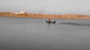 Испытания лодки ,мотора 3.5 л.с.