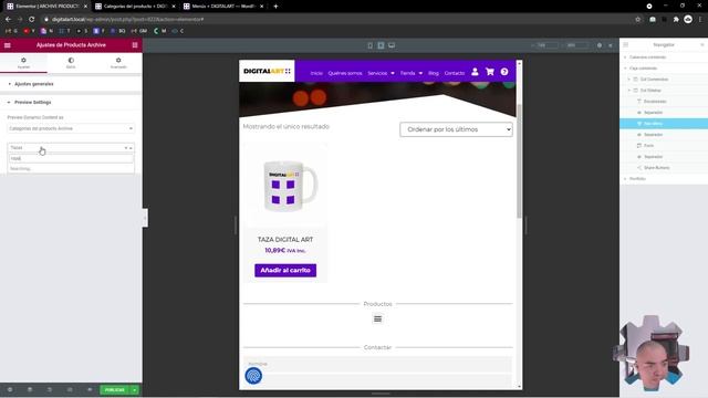 Diseño ARCHIVE de PRODUCTOS de WooCommerce - CURSO de ELEMENTOR PRO #16 - Tutorial en Español смотреть онлайн