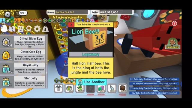 How To Get MYTHIC BEE With Royal Jelly | Roblox Bee Swarm Simulator