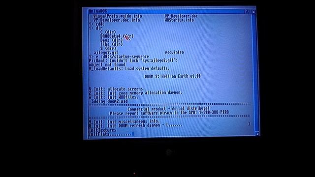 Amiga CD32 Doom Akiko SX32 Pro смотреть онлайн