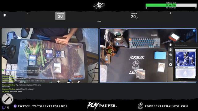 Pauper Sundays - Simic Turbofog | Topdeck Lethal | Magic the Gathering (Pauper) смотреть онлайн