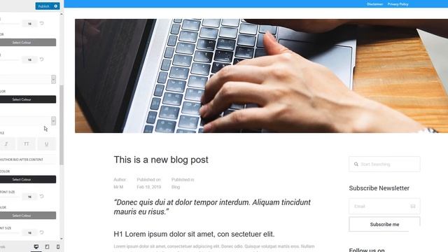 How to set up a premade Single Blog Post Template with the Wordpress Customizer - Divi Den Pro смотреть онлайн