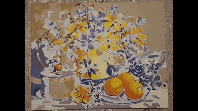 Картина по номерам с Nilena Sans рисование по номерам painting смотреть онлайн