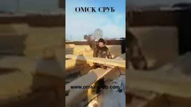 Омск Сруб правильный монтаж на березовый нагель смотреть онлайн