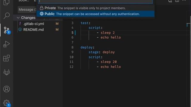 Create and Apply Patches in VS Code with GitLab Workflow смотреть онлайн