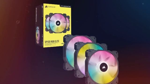 CORSAIR iCUE SP120 RGB ELITE Fans: Vibrant Cooling Performance смотреть онлайн