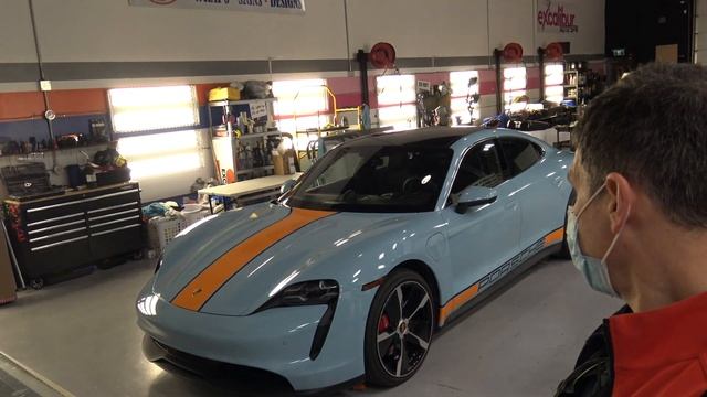 Porsche Taycan Wrap And Graphics Reveal! Episode 3 смотреть онлайн
