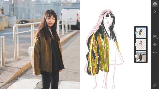 How to Make an Illustrated Photograph in Adobe Fresco | Adobe Creative Cloud смотреть онлайн