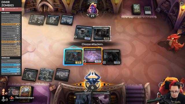 Dimir Zombies 🔵⚫ Innistrad: Midnight Hunt Standard Gameplay смотреть онлайн