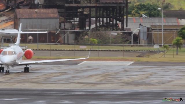 InterCaribbean Embraer EMB 120 Brasilia in action @ St. Kitts R.L.B Int'l Airport смотреть онлайн