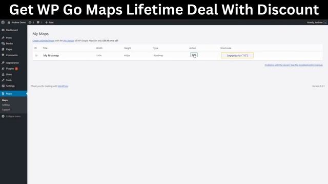 WP Go Maps Review | WP Go Maps Lifetime Deal $59 - The Most Comprehensive WordPress Map Plugin смотреть онлайн