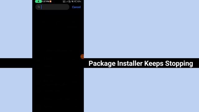 Package installer keeps stopping || How to fix package installer keeps stopping смотреть онлайн