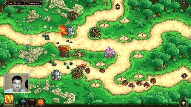 ДУМАЛ ЛЕГКО, А ТУТ ЖОПА | Kingdom Rush Origins [15] на сложности Невозможно (impossible) смотреть онлайн