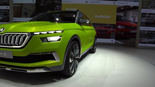 Skoda Vision X concept First Look I POV Test Drive 3 смотреть онлайн