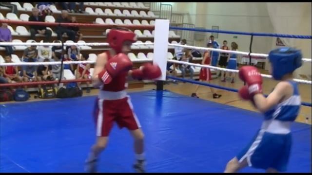 Бокс. М.Куликов (Тюмень) vs К.Швырёв (Сургут). вк 34 кг. смотреть онлайн