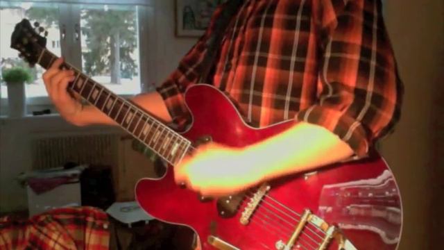 Oasis - Supersonic 2008 Cover With JamVox And Epiphone Riviera P93 смотреть онлайн