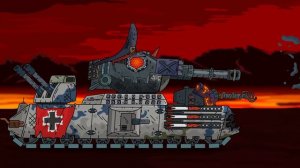 Монстр КВ-6 VS Гибрид КВ-6 Gerand - «Гладиаторские бои» - Мультики про танки